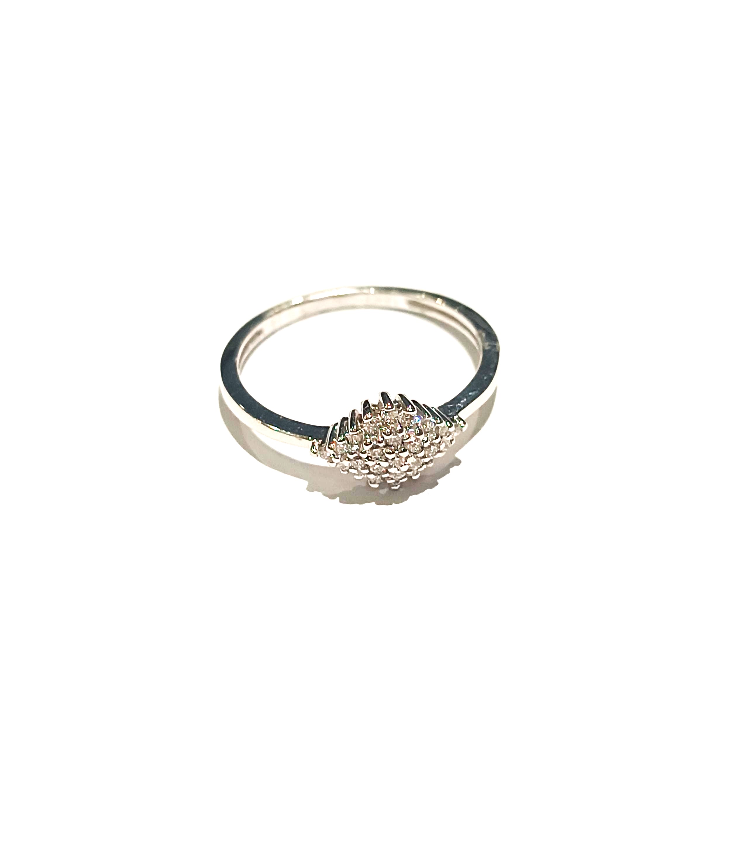 White Gold Diamond Ring (18k)