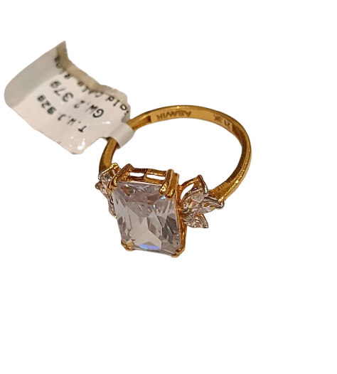 Gold Cubie Ring ( 20.5k)