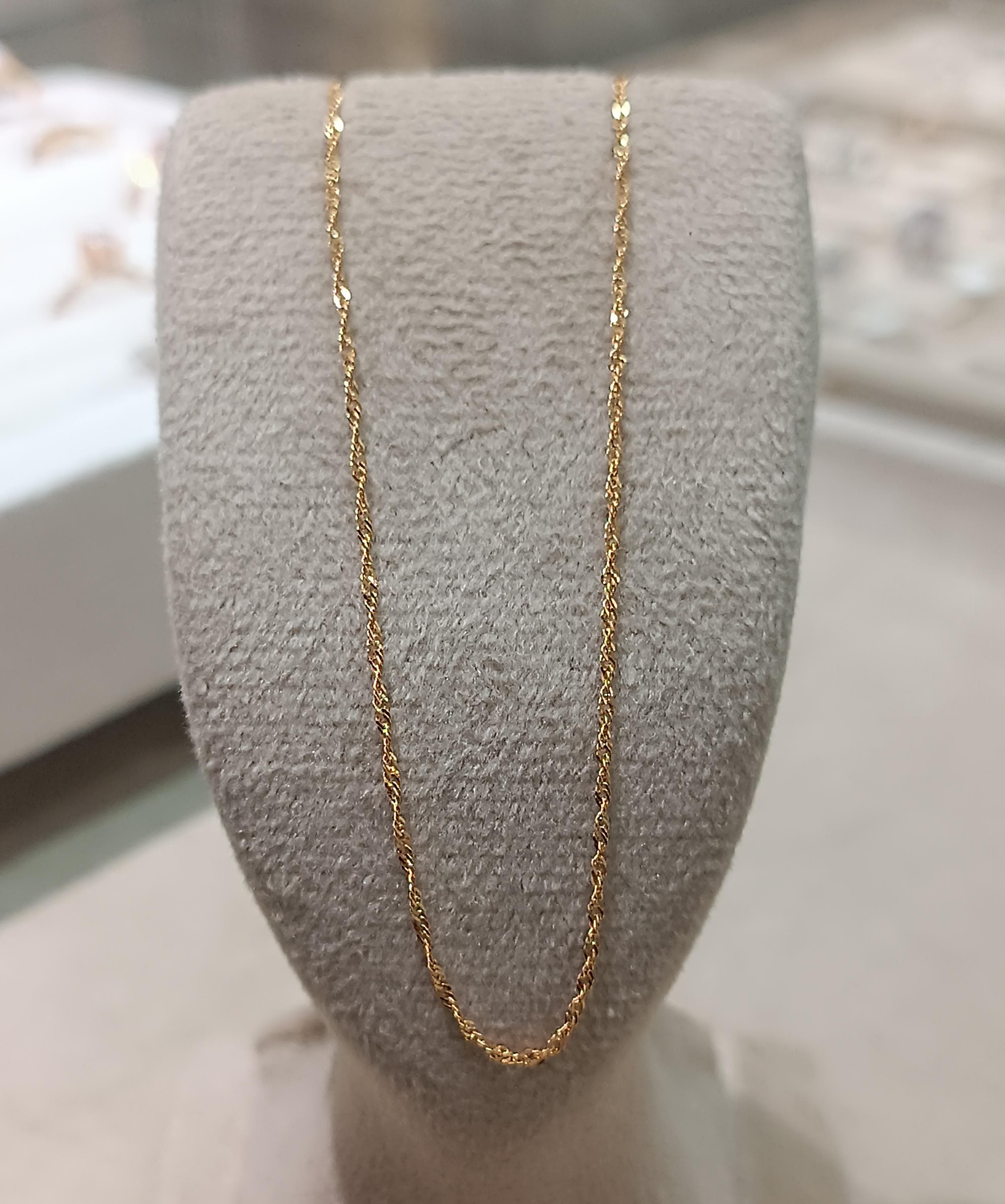 Gold Twisted Chain ( 20k )