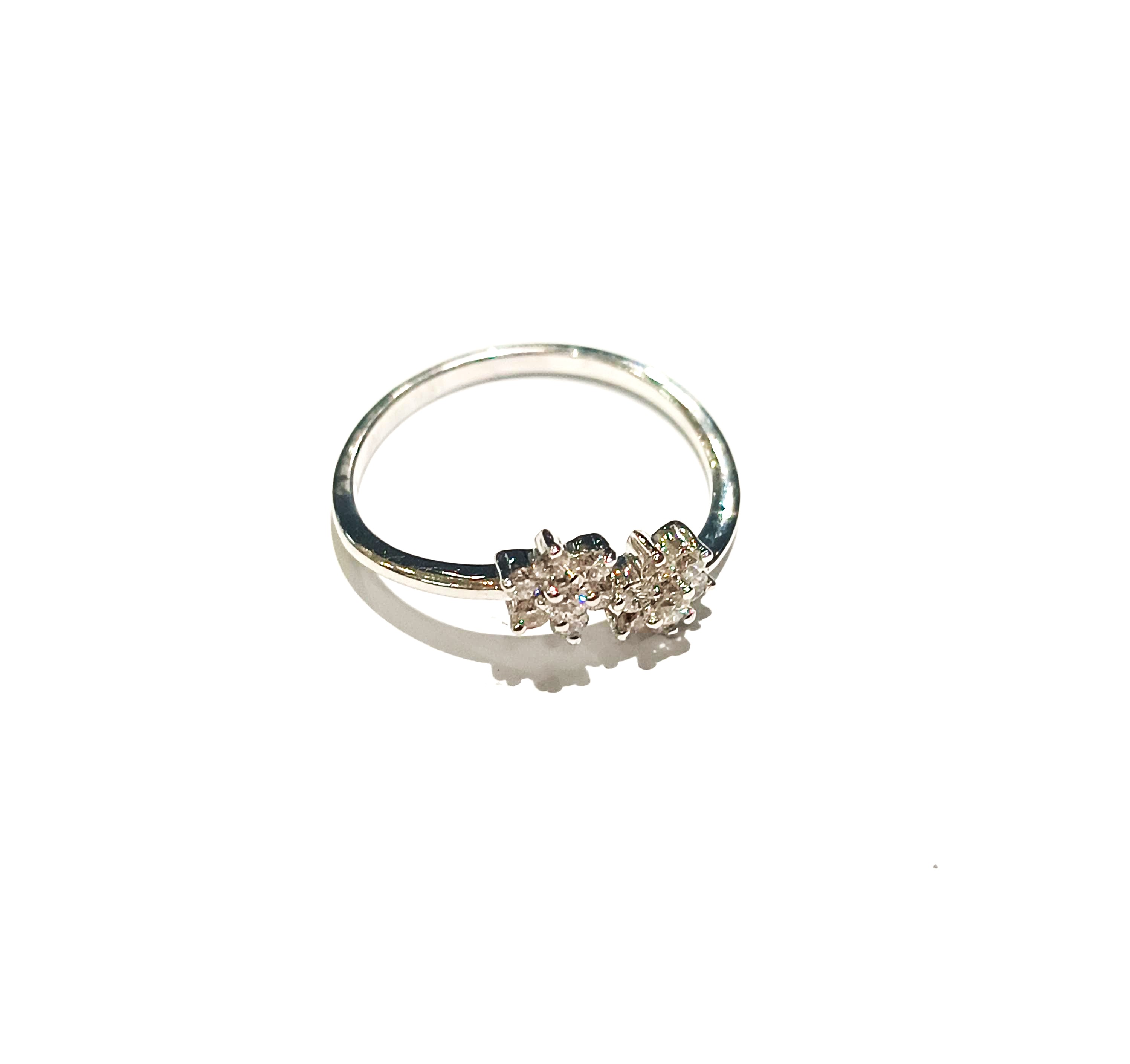 White Gold Diamond Ring (18k)