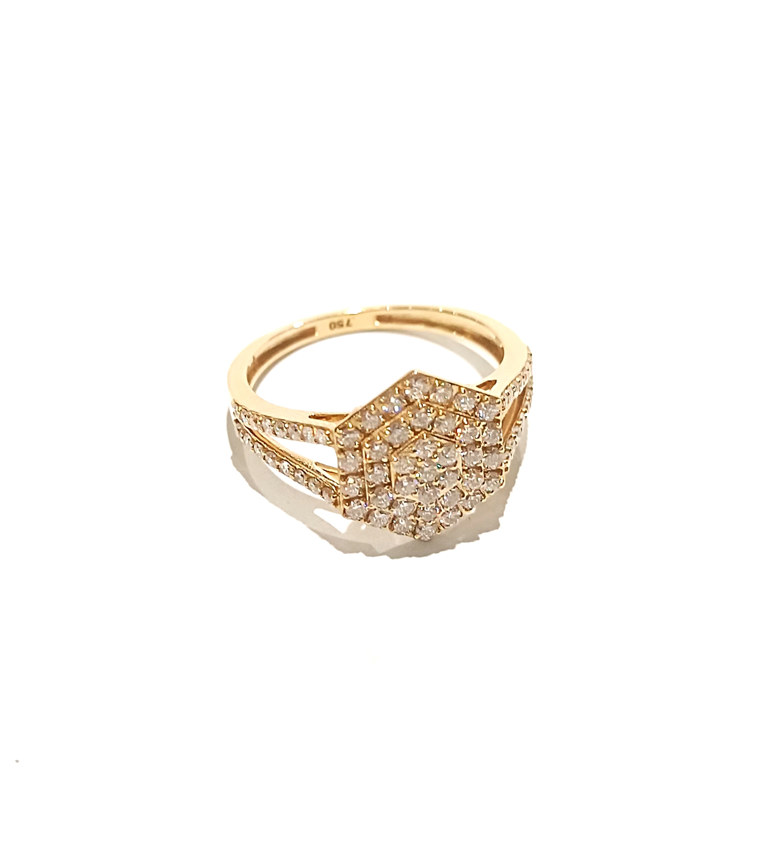 Gold Diamond Ring (18k)