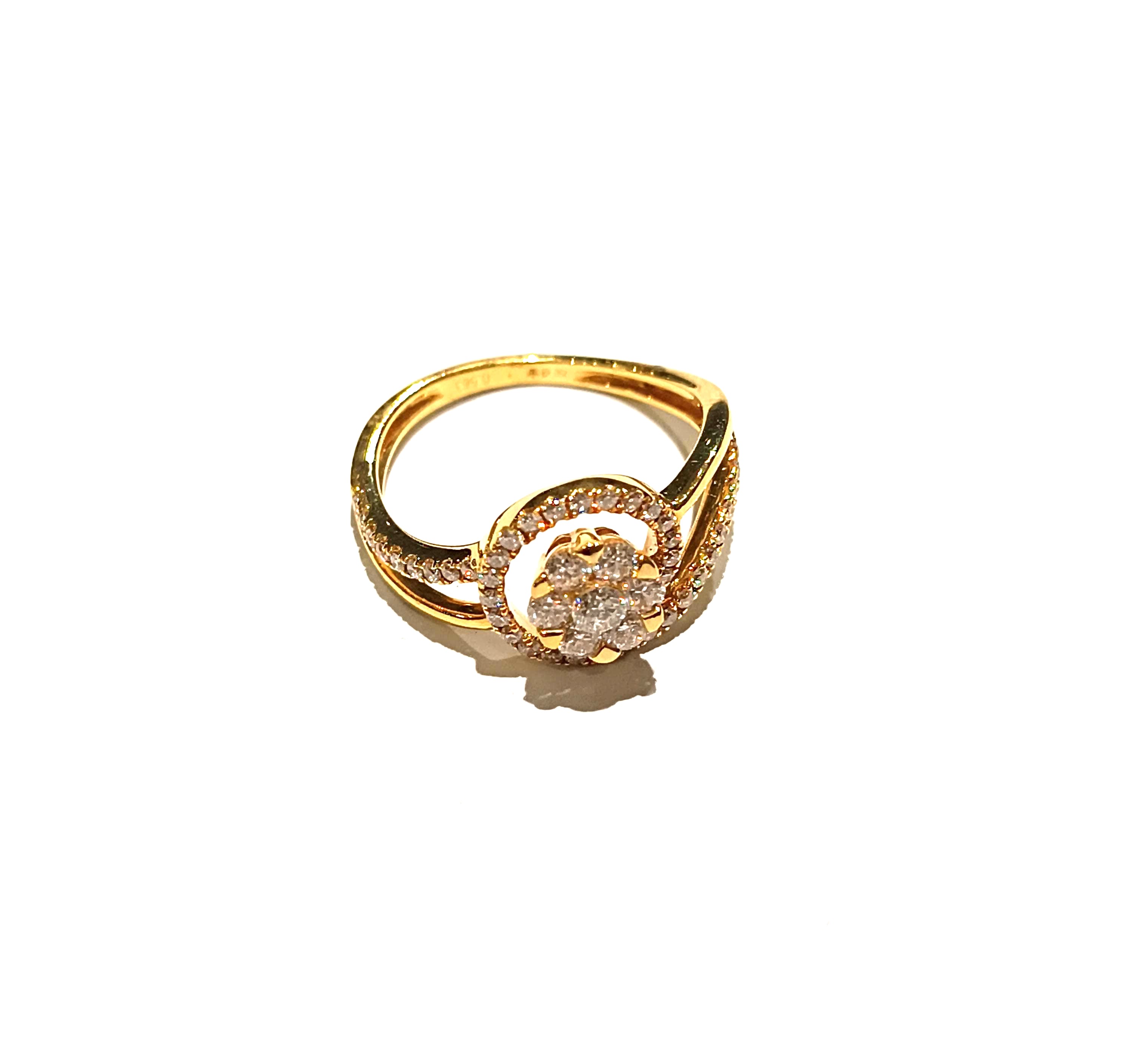 Gold Diamond Ring (18k)