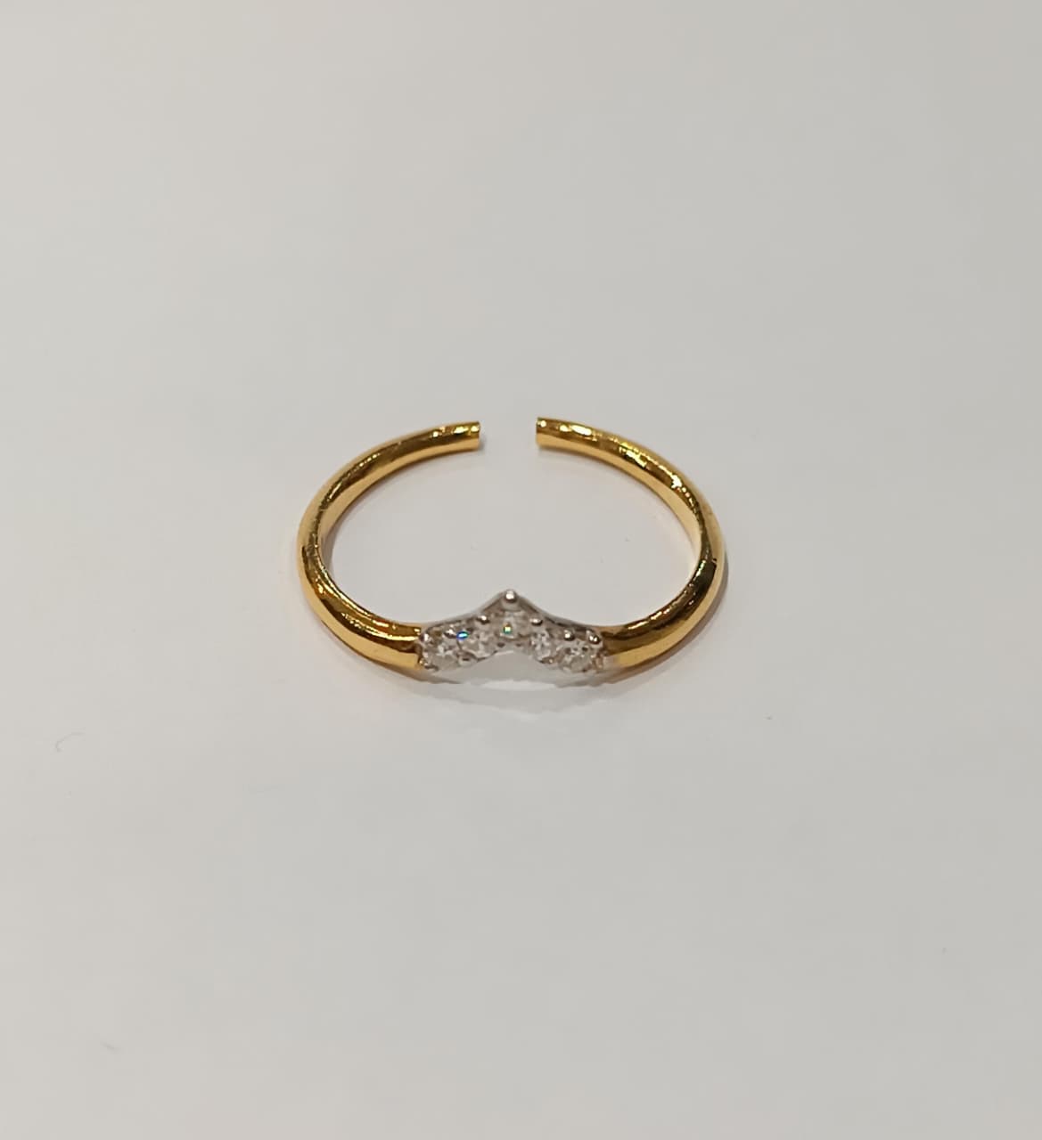 Gold Diamond Ring 
